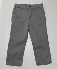 Baby GAP 2 Years Toddler Boys Gray Pants Chinos 5 Pocket EUC 2T