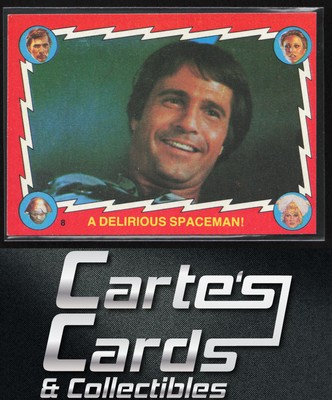 A Delirious Spaceman! 1979 Topps Buck Rogers #8
