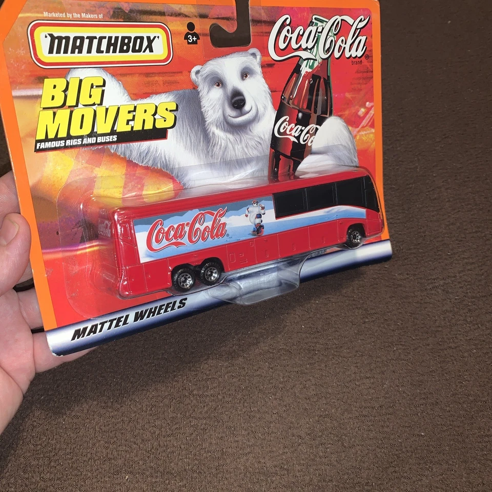 Matchbox Big Movers Coca Cola Bus - Image 2 of 4