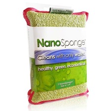 Heavy Duty Nano Cleaning Sponges for Kitchen Household - 2 Pack, 6x4