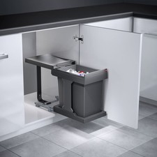 Hailo Solo Low-Height Pull-Out Trash System - 20L / 21.1 Qt