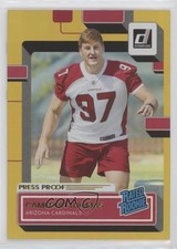 2022 Panini Donruss Rated Rookie Press Proof Premium Cameron Thomas #389 2l4