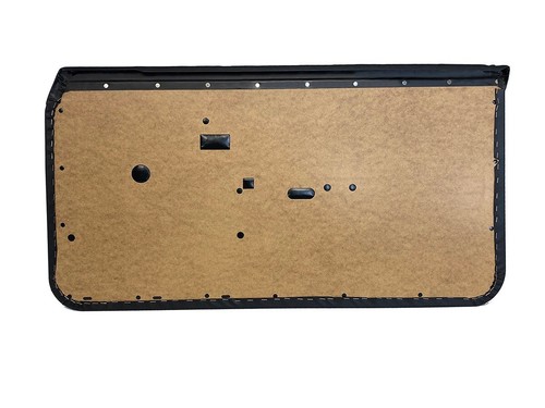 Pour BMW E10 2002 1966-1977 Intérieur Porte Panneau Avec Chrome Bords Noir 2pcs - Afbeelding 3 van 3
