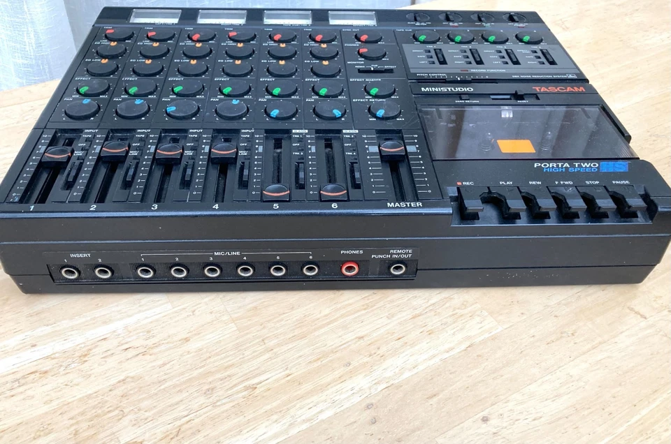 TASCAM PORTA TWO - SEHR GUTER ZUSTAND - GENERALÜBERHOLT/SERVICED - SIEHE VIDEO - Bild 4 von 4