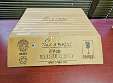 Talk-A-Phone ETP-SM Red Lettering Emergency Call Box Surface Mount NEW (Open Box