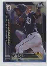 2016 Bowman Chrome Scout's Top 100 Updates Blue Refractor /150 Ruddy Giron 1k5