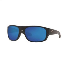    COSTA DEL MAR Tico 580 POLARIZED Sunglasses Black Frame/Blue Mirror 580G