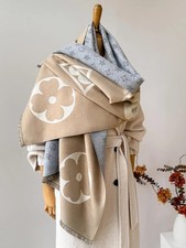 Women Winter Warm Cashmere Shawl Soft Blanket Scarf Fashion Versatile Wrap