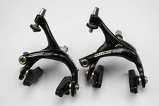 CAMPAGNOLO RECORD TITANIO NERO VINTAGE BICI DA STRADA CERCHIO PINZE FRENO (2)