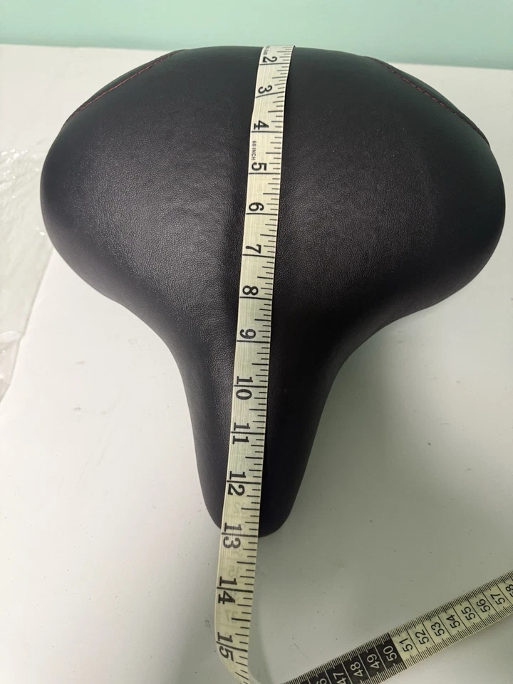 Sillín de triciclo ejercitador Sunlite, 12" x 12" o • 12-3/4 x 14 pulgadas montaje en poste de resortes Foto 3 de 4