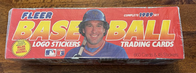 1989 FLEER BASEBALL - COMPLETE SET + STICKERS - GRIFFEY RC - FACTORY SEALED NIB