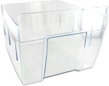 Fridge Freezer Bottom Drawer Vegetable Tray - Replacement, Transparent