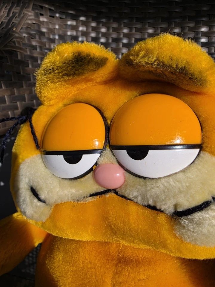 Vintage Garfield Plush Lot Friends Arlene Odie Toy Plushie 1980 Rare Fun Farm - Image 3 of 4