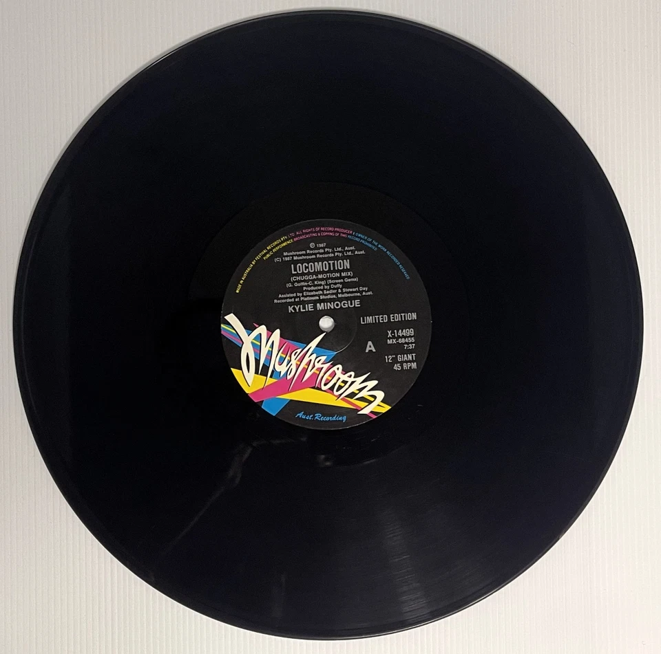 Kylie Minogue  – Loco Motion Chugga-Motion Mix, 1987 Vinyl 12", Aus First Press - Image 3 of 4