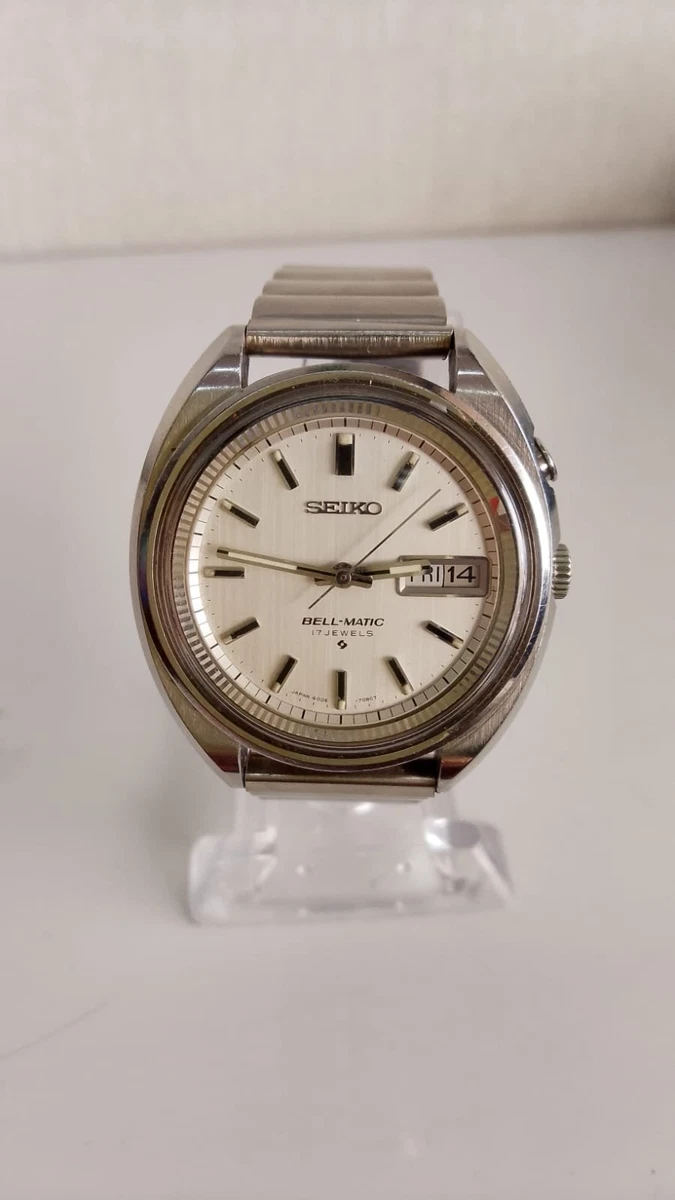 Seiko Bell-Matic Mechanical (Automatic) Analog Wristwatches for