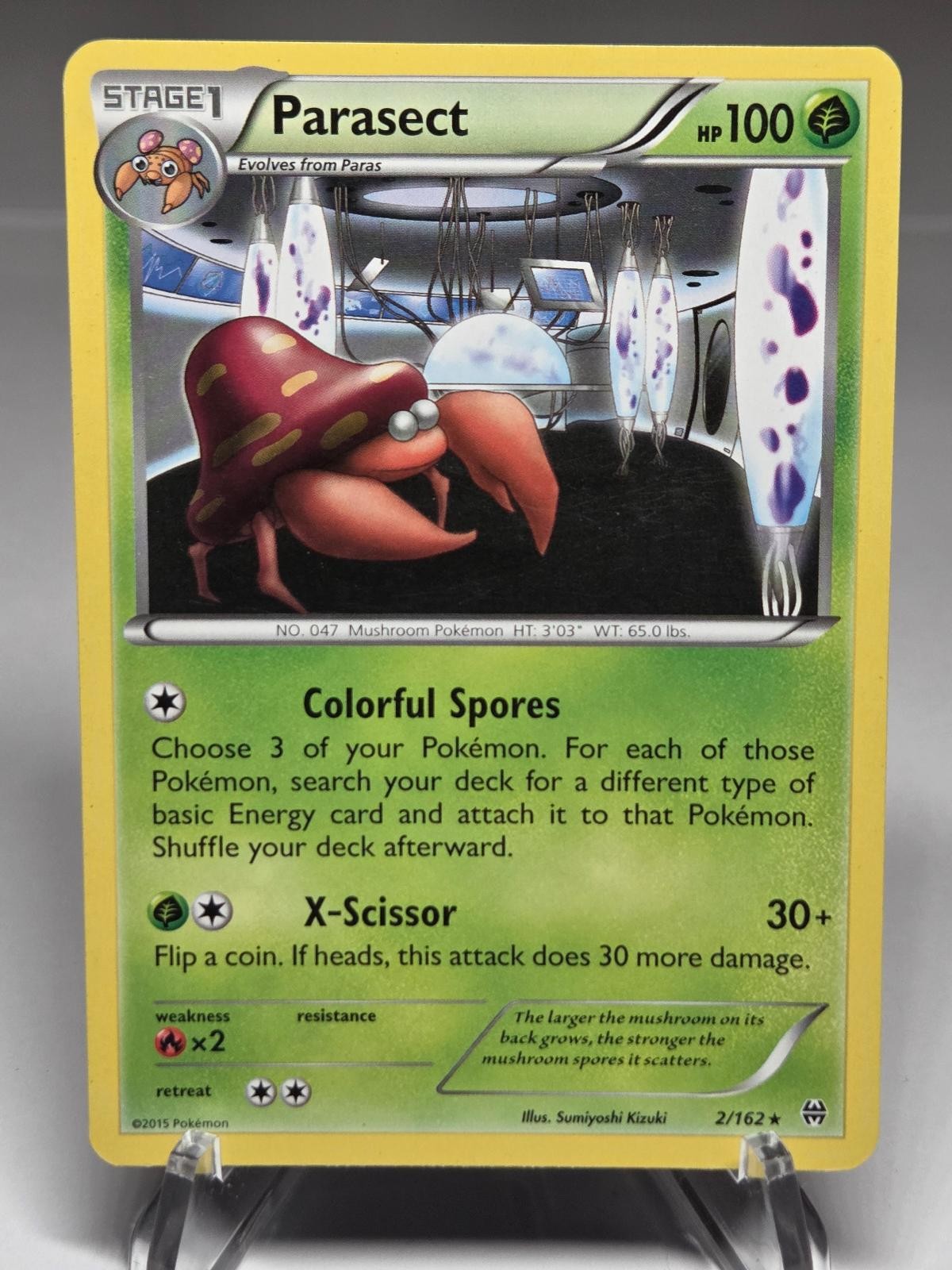 Parasect 2/162 R BREAKthrough Pokemon NM/M