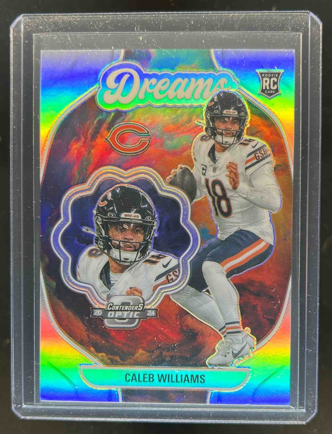 2024 Contenders Optic Caleb Williams Dreams RC Rookie #D-CWS
