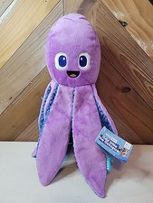 New XL Bark Box " Mondo Ollie " Dog Toy M-L Purple & Blue Giant Octopus