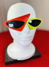 1989 Pizza Hut Back to the Future II Solar Shades Sunglasses Vtg Retro Cosplay