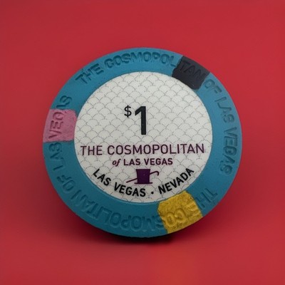 The Cosmopolitan Hotel Casino Las Vegas One Dollar Chip Poker