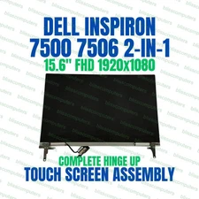 Dell 7500 7506 2-IN-1 SILVER 15.6" FHD Touch Screen ASSEMBLY RYKP9 0RYKP9 HTF4