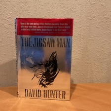 David Hunter The Jigsaw Man Hardcover Crime Thriller 1991 David Hunter The Jigsaw Man Hardcover Crime Thriller 1991