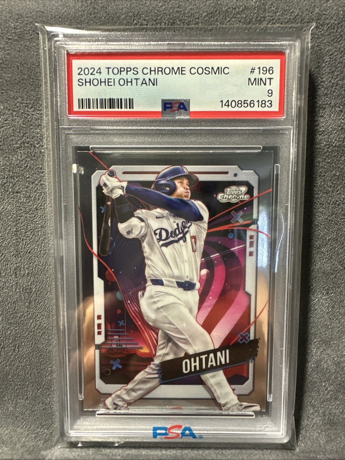 2024 Topps Chrome Cosmic - Shohei Ohtani #196  Dodgers 🔥PSA 9🔥 Low Pop