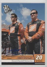 2009 Press Pass 10 Years Blue Tony Stewart Greg Zipadelli #95 HOF