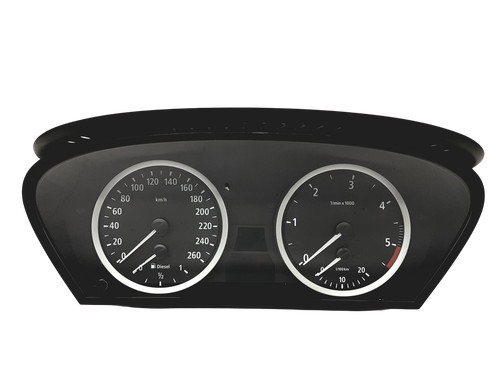 Tacho Kombiinstrument BMW 5 E60 E61 6211 6974576 VDO 31512