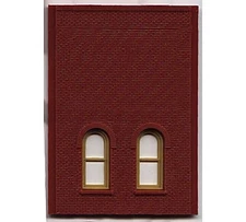 DESIGN PRESERVATION MODELS HO DPM 2 Story/2 Arch Window Wall (4)
