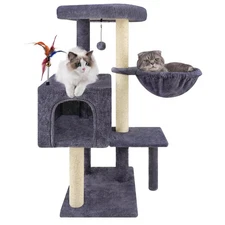 Aiwikide 002G Cat Tree Has Scratching Toy With A Ball Activity Centre Cat Tower