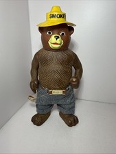 1970s Dakin  Co. SMOKEY the BEAR Vinyl Figure US Wildfire Forest Prevention