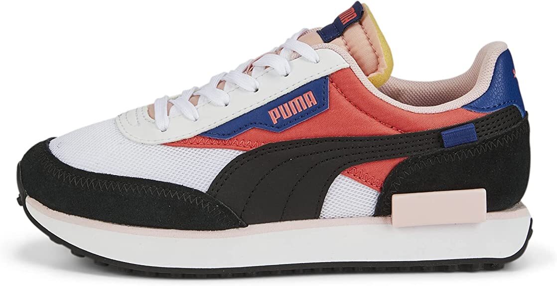 Big Kids Puma Future Rider Splash Jr Salmon/Puma Wht/Puma Blk (381854 08) - 6.5