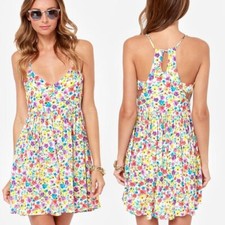 MinkPink Wildflower Patch Dress in Multi Size Small