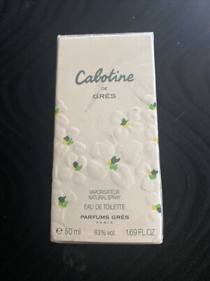 Vintage Cabotine de Gres Womens Eau de Toilette Parfums 1.69 oz. Sealed