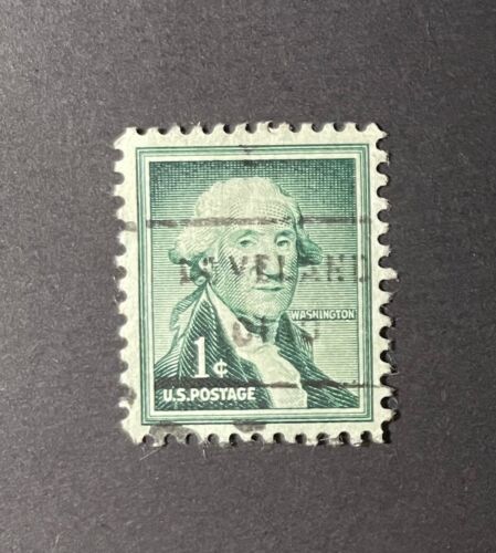 Loveland, Ohio Type 717 Precancel - 1 cent Washington - U.S. #1031 - OH