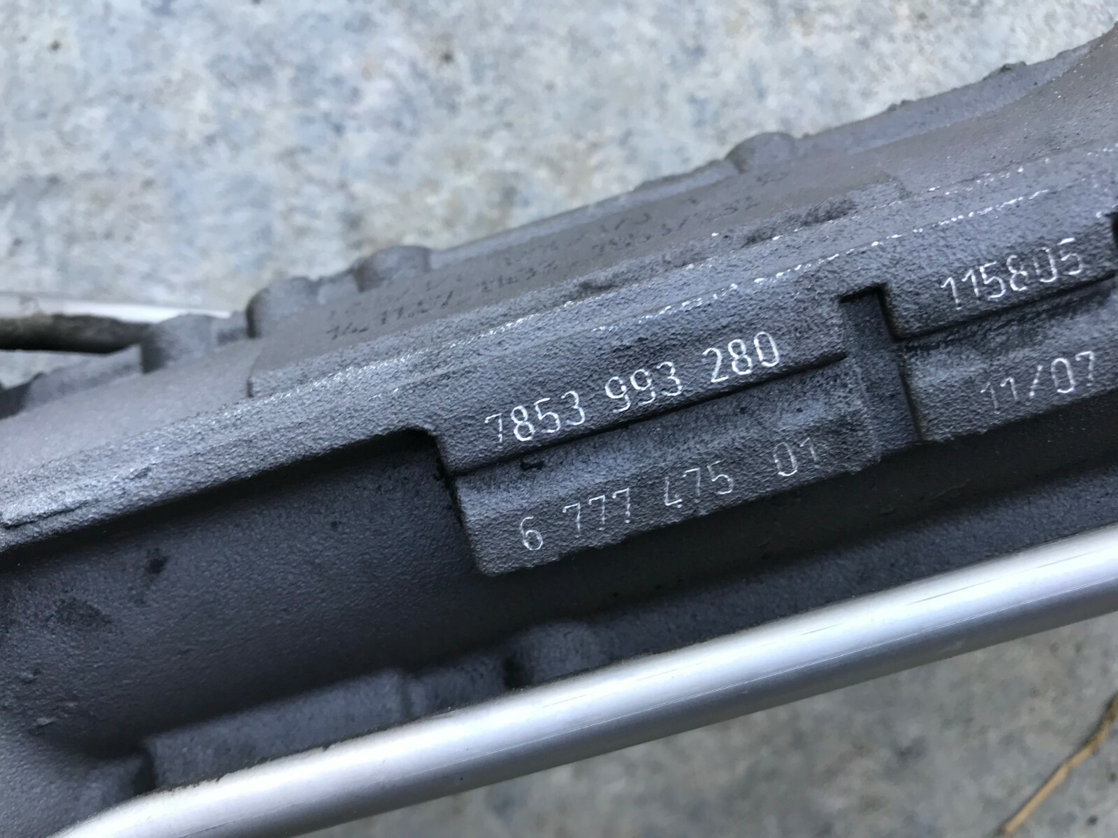 2008 2009 2010 BMW 535i E60 Automatic RWD Steering Racks Pinion Gear