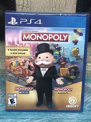 MONOPOLY + MOLOPOLY Madness - PS4! Brand New, Sealed! Fast Shipping!  