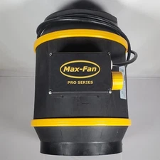 Can Fan Max-Fan PRO SERIES 8" 3-Speed 863 CFM Inline Exhaust Blower Ventilation