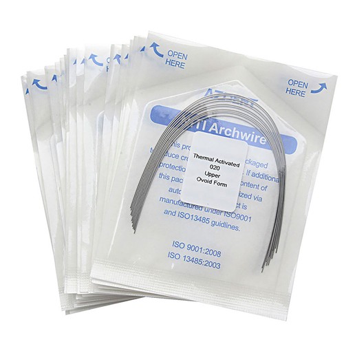 AZDENT Dental Orthodontic Niti Heat Thermal Activited Arch Wires Round 012-022 - Picture 58 of 64