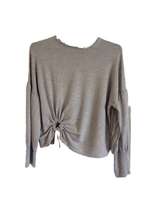 Zara grauer kurzer Pullover Gr. M gebraucht