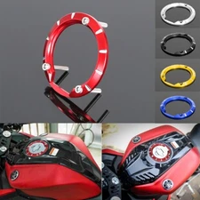 3D CNC Gas Fuel Tank Lid Guard Cover Ring For Yamaha MT-10 MT-09 MT-01 MT-07