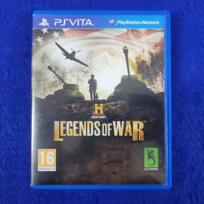 PS VITA HISTORY Legends Of War History Channel Game REGION FREE