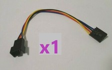 5 pin to 4 pin / 3 pin PWM PC Fan Upgrade Adapter Cable Dell Motherboard 6" NEW