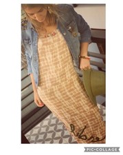 Boho style maxi dress Size M