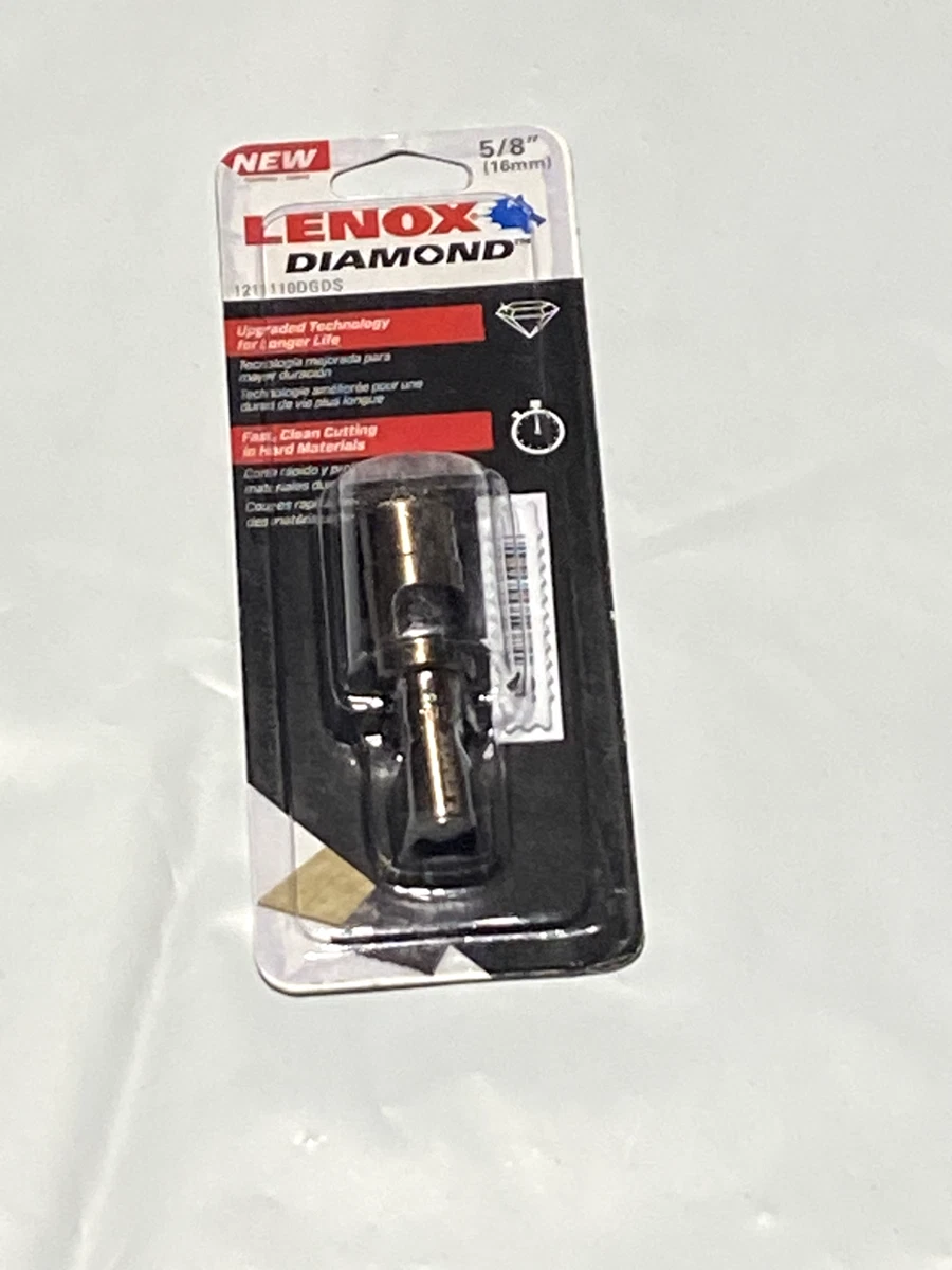 Lenox 1211110DGDS Diamond Holesaw 5 8