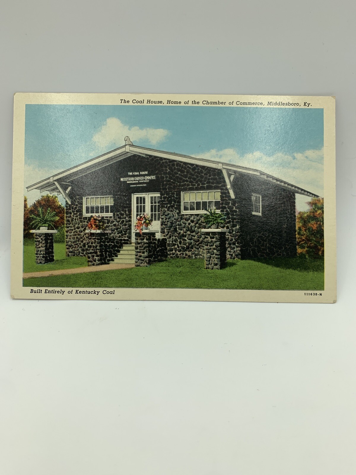 Vintage The Coal House, Home Of The Chamber Of Commerce Middlesboro KY