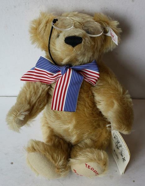 Steiff Teddy Bear Teddy Roosevelt's 140th Birthday Teddy's Bear