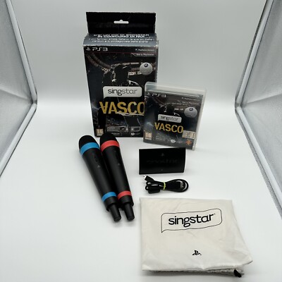 Singstar Vasco PS3 Play Station 3 - SPECIAL EDITION - Italienische Edition -  