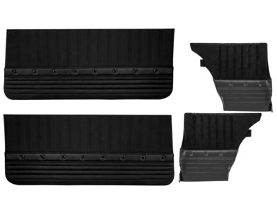 Sport XR Door & Quarter Panel Set - Black - for 1967 Camaro Coupe by TMI 